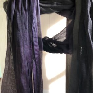 vintage Dressy scarf purple